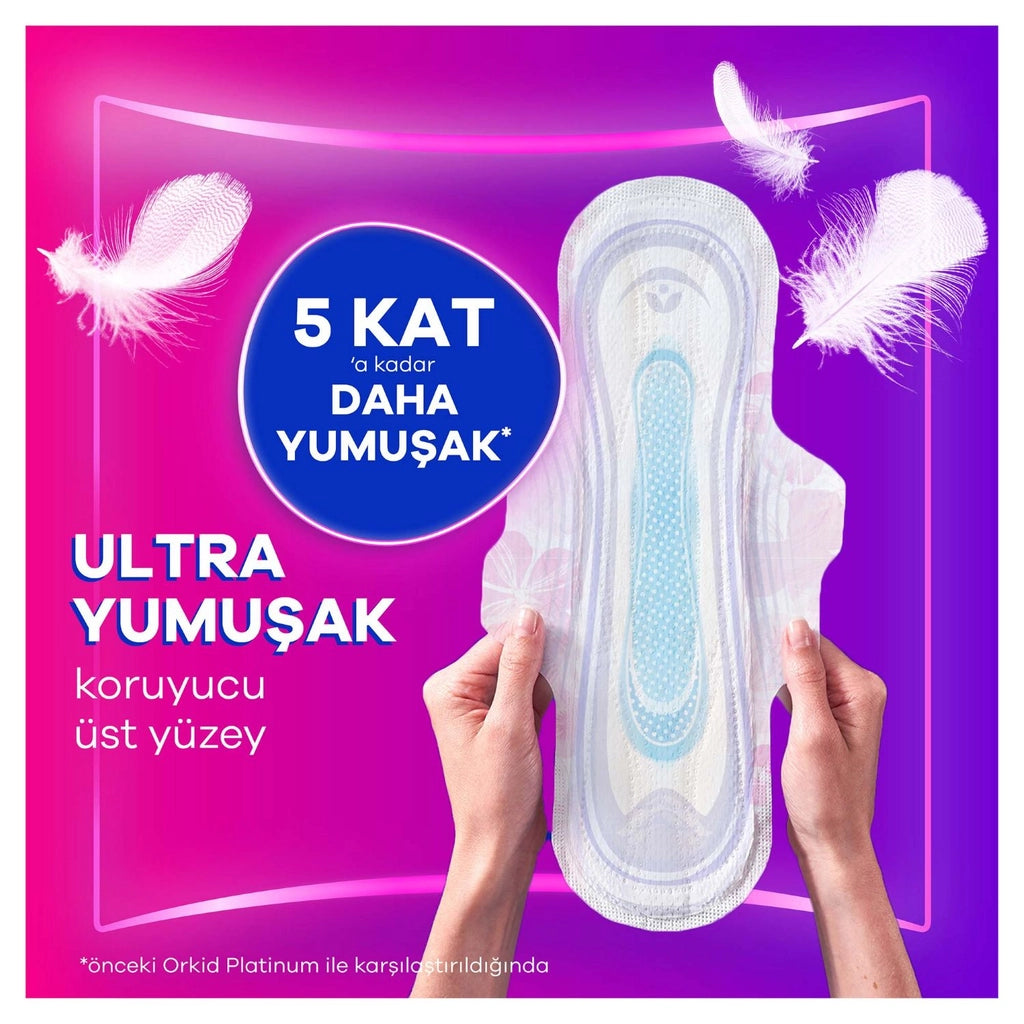 Orkid Platinum Night &amp; Day (Size 3) Sanitary Pads 24 Pieces