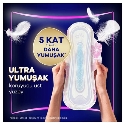 Orkid Platinum Night Extra (Size 4) Hygienic Pads 5 Pieces