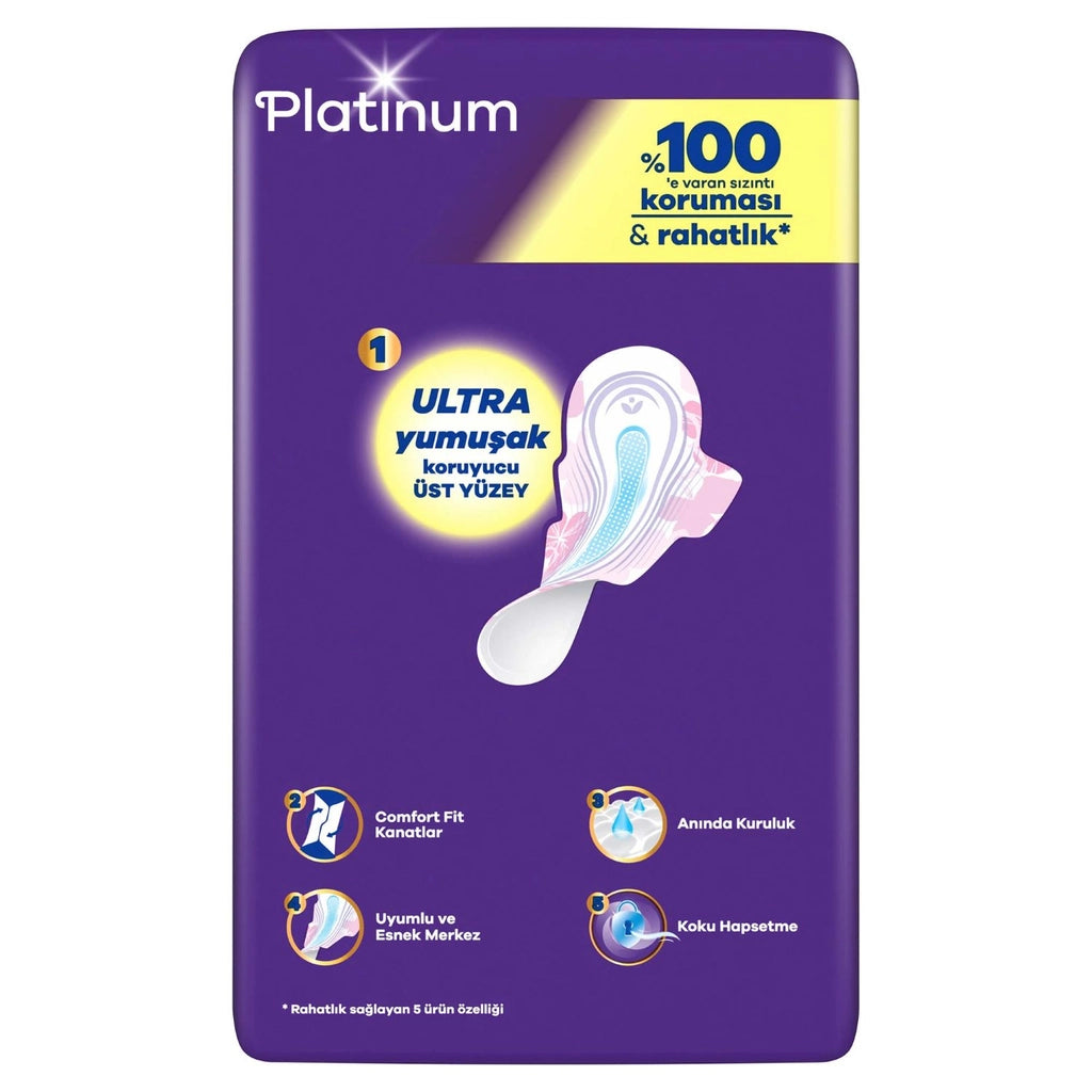 Orkid Platinum Normal (Size 1) Sanitary Pad 32 Pieces