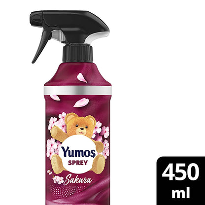 Yumoş Home and Textile Spray Sakura 450 ml for Hard-to-Wash Items