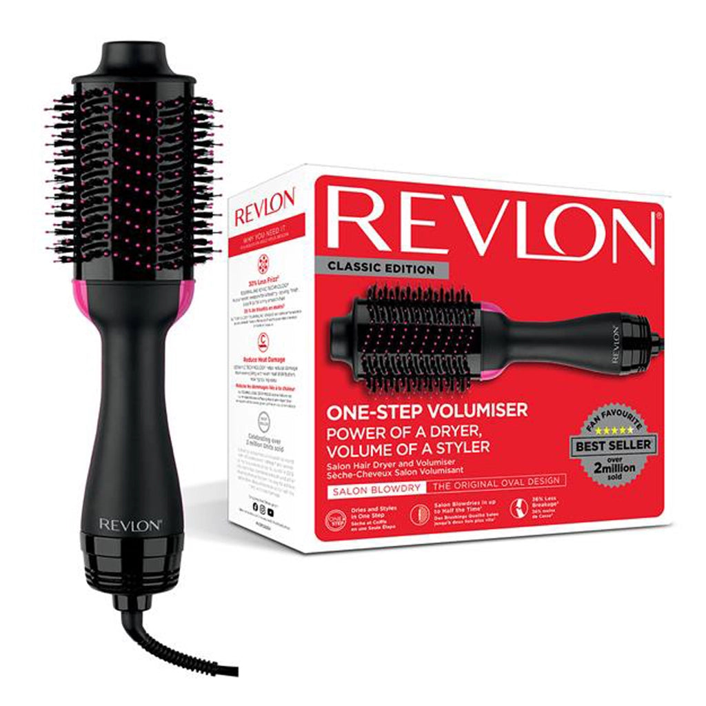 Revlon One Step Volumiser Hair Styler &amp; Hair Dryer Black RVDR5222E