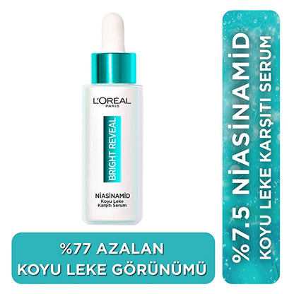 Loreal Paris Bright Reveal Anti-Dark Spot Serum Effective on Sun and Age Spots 30 ml