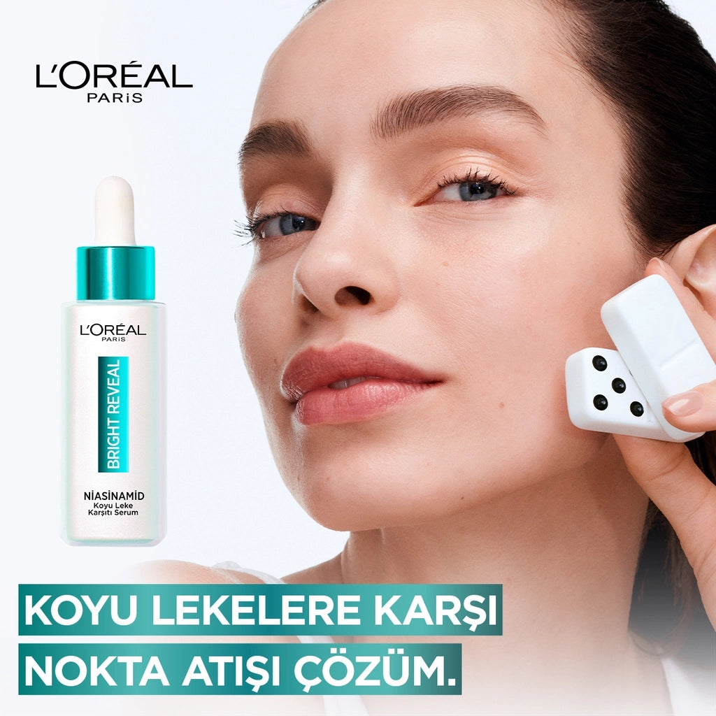 Loreal Paris Bright Reveal Anti-Dark Spot Serum Effective on Sun and Age Spots 30 ml