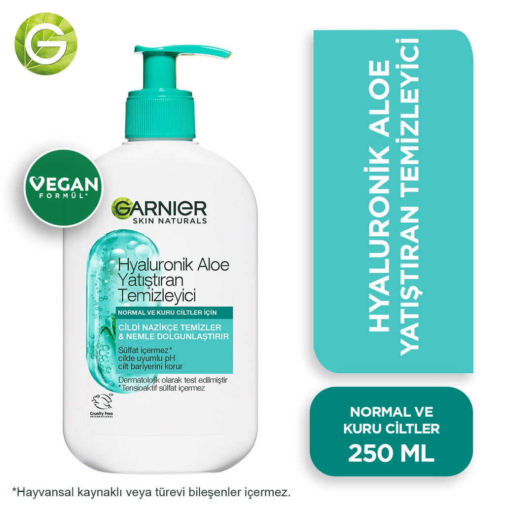 Garnier Hyaluronic Aloe Moisturizing and Soothing Cleanser 250 ml