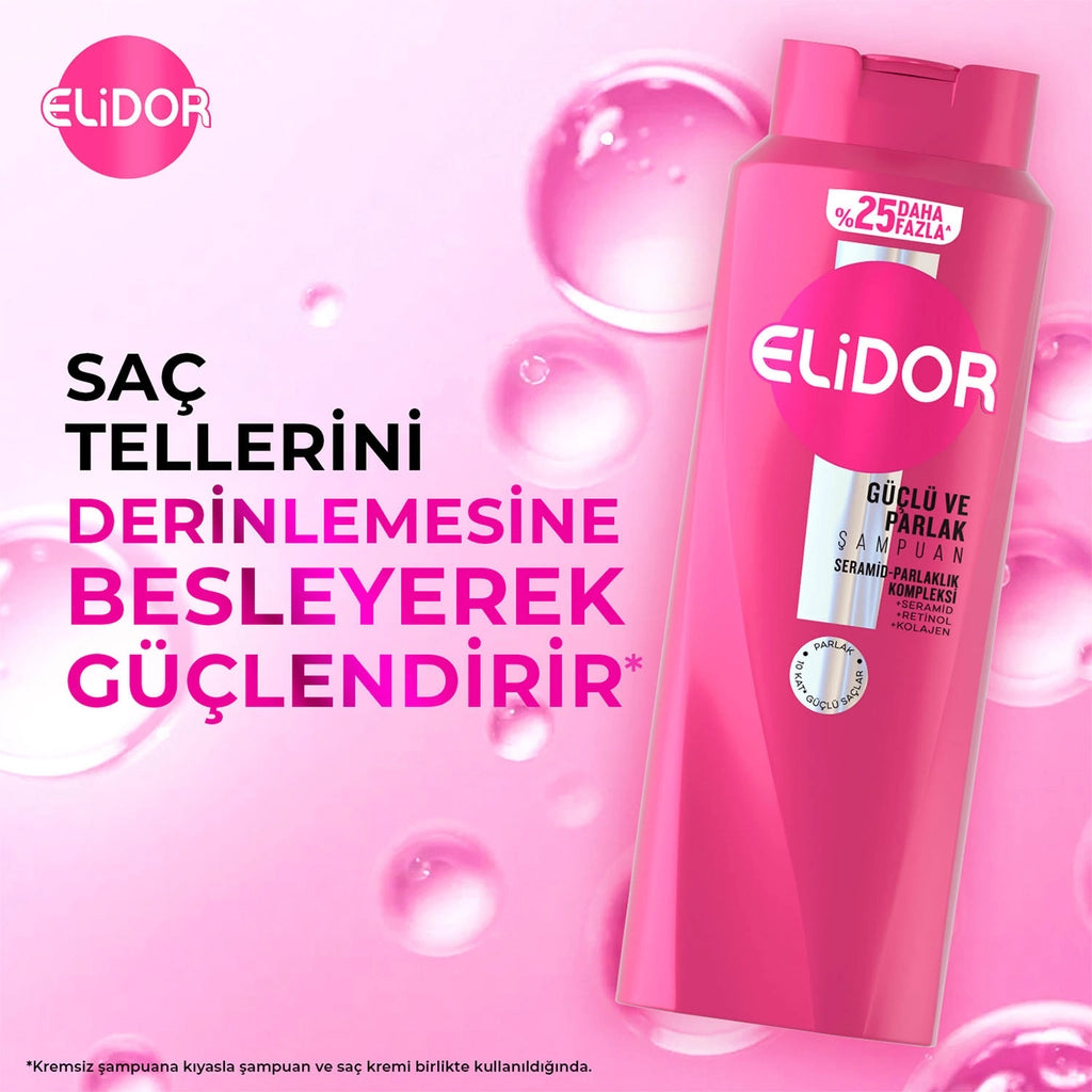 Elidor Superblend Shampoo Strong and Bright 500 ml
