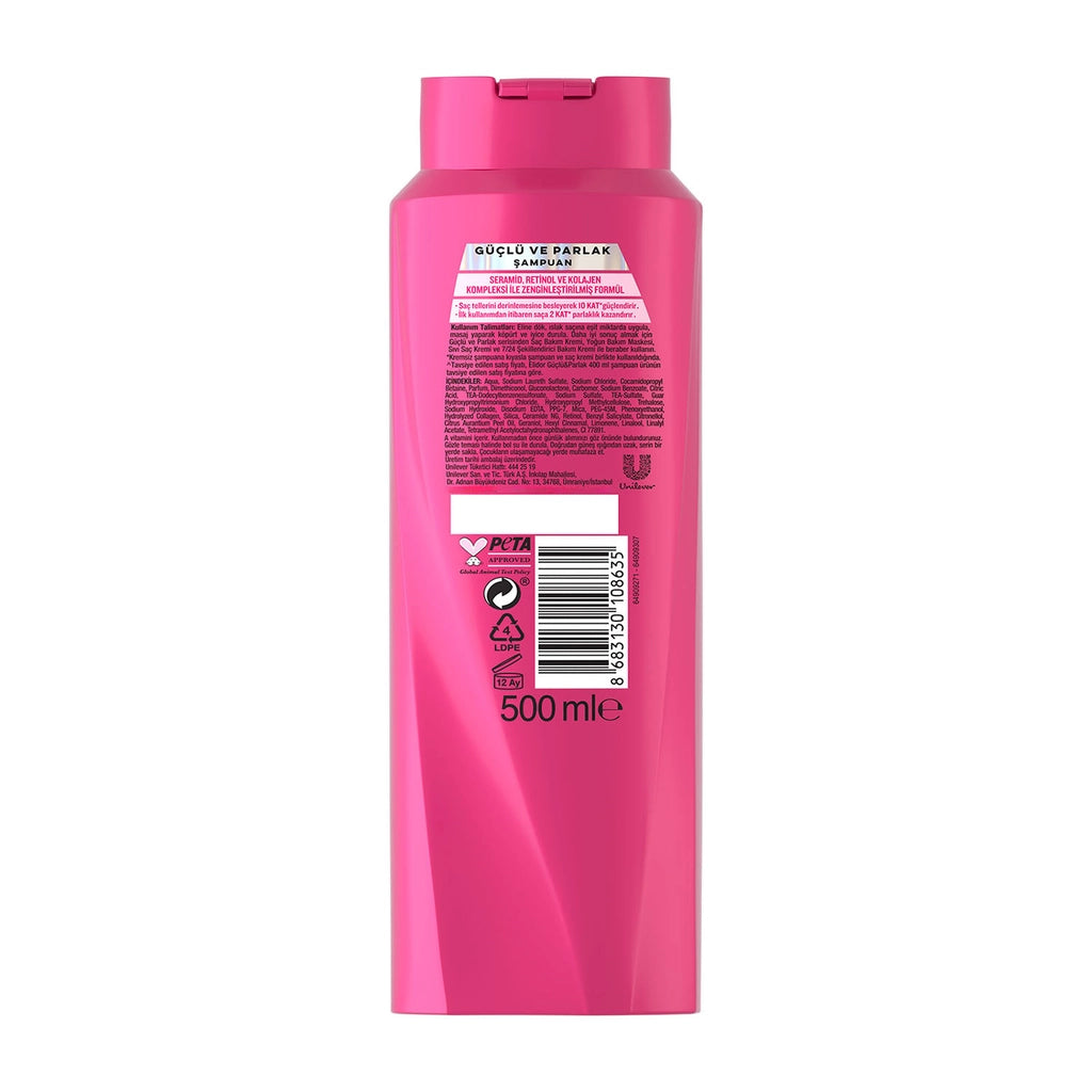 Elidor Superblend Shampoo Strong and Bright 500 ml