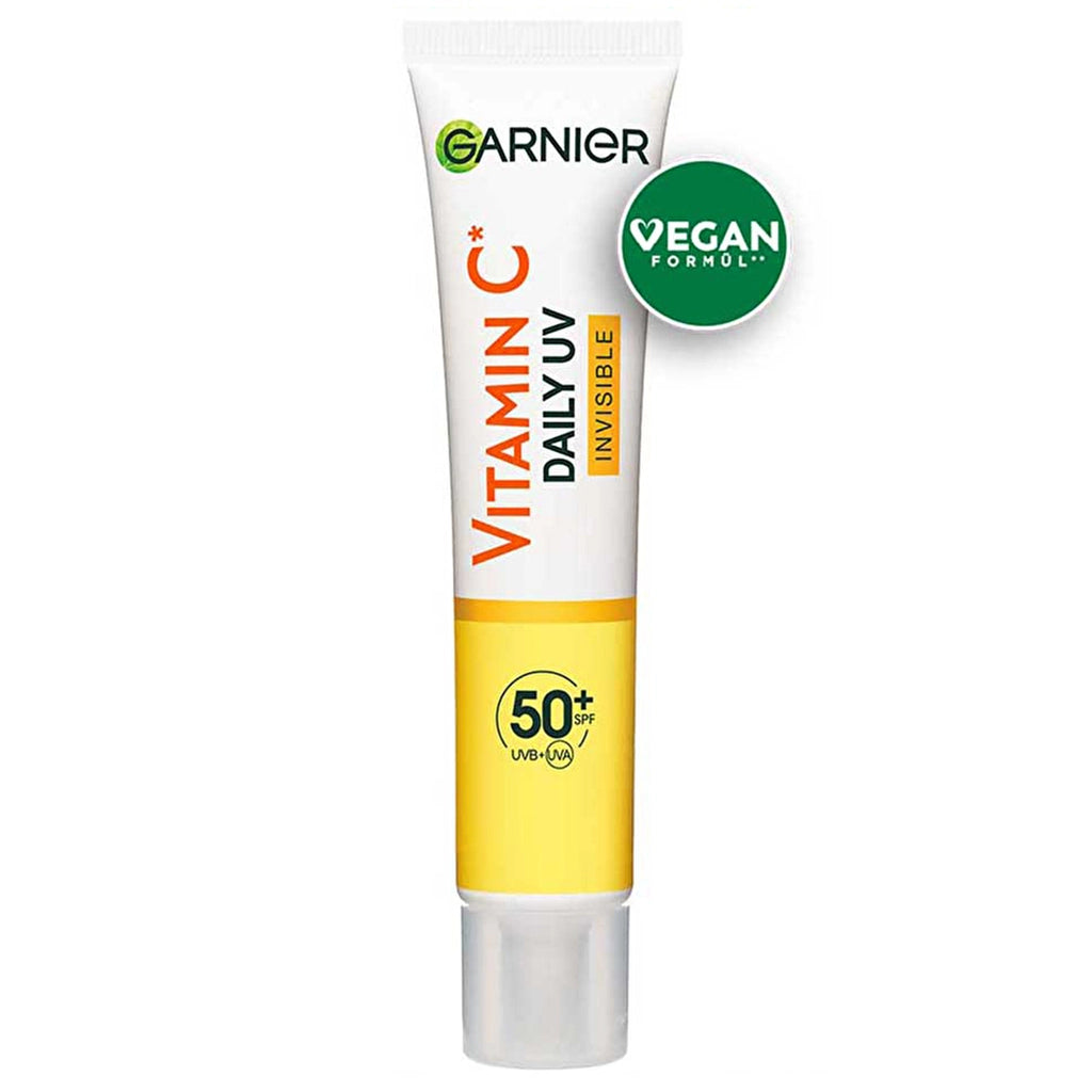 Garnier Vitamin C Bright Daily Sunscreen Fluid Face Cream Invisible Texture SPF50+ 40 ml