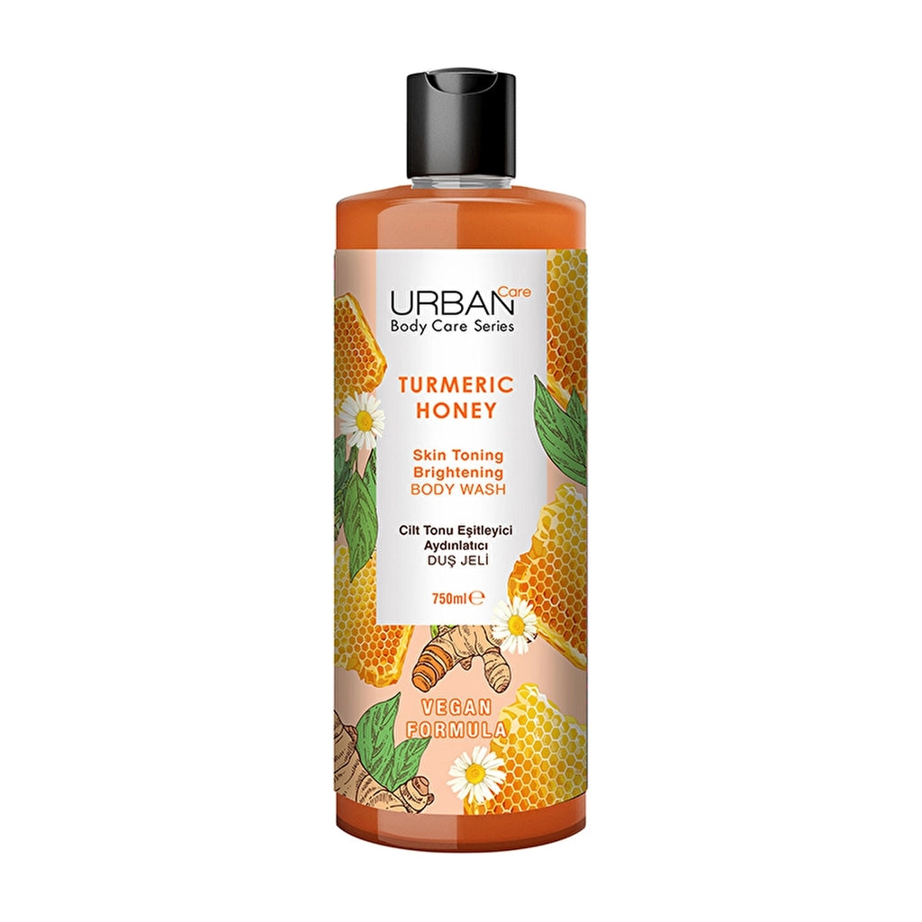 Urban Care Turmeric Honey Skin Tone Equalizing and Brightening Shower Gel 750 ml