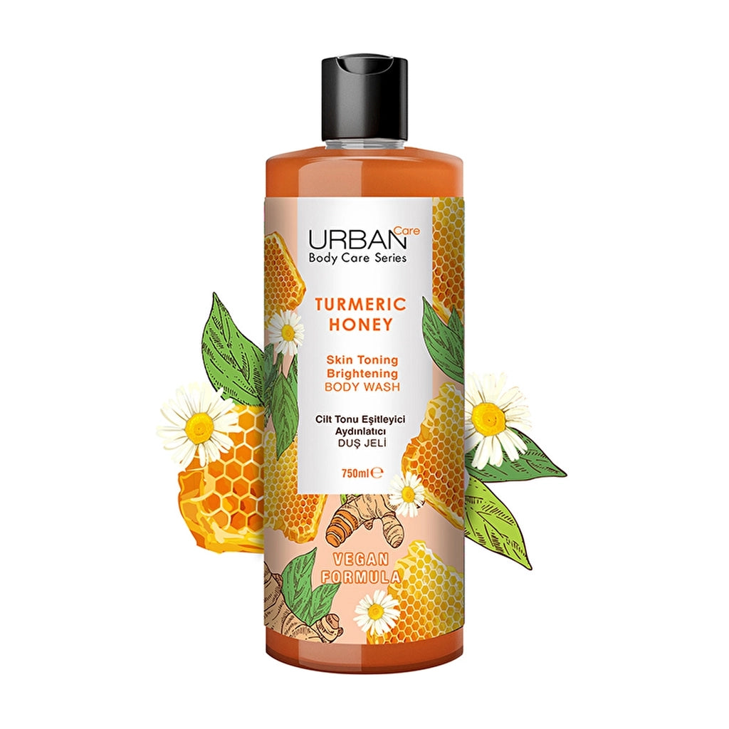 Urban Care Turmeric Honey Skin Tone Equalizing and Brightening Shower Gel 750 ml