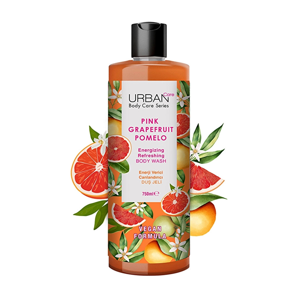 Urban Care Pink Grapefruit &amp; Pomelo Revitalizing and Moisturizing Shower Gel 750 ml