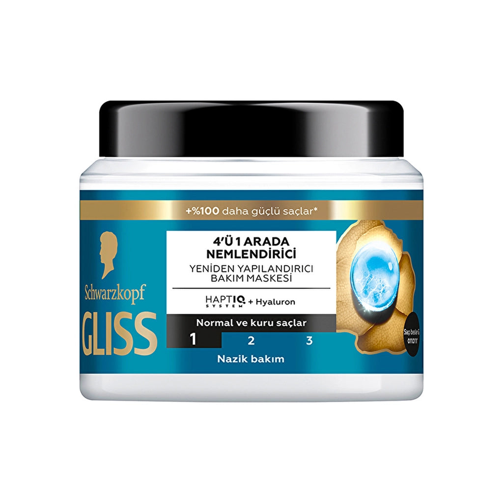 Gliss Aqua Revive 4 in 1 Moisturizing &amp; Reconstructing Care Mask 400 ml