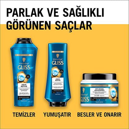 Gliss Aqua Revive 4 in 1 Moisturizing &amp; Reconstructing Care Mask 400 ml
