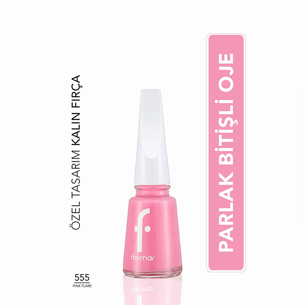 Flormar Nail Enamel Intensely Pigmented Nail Polish 310 Snow White