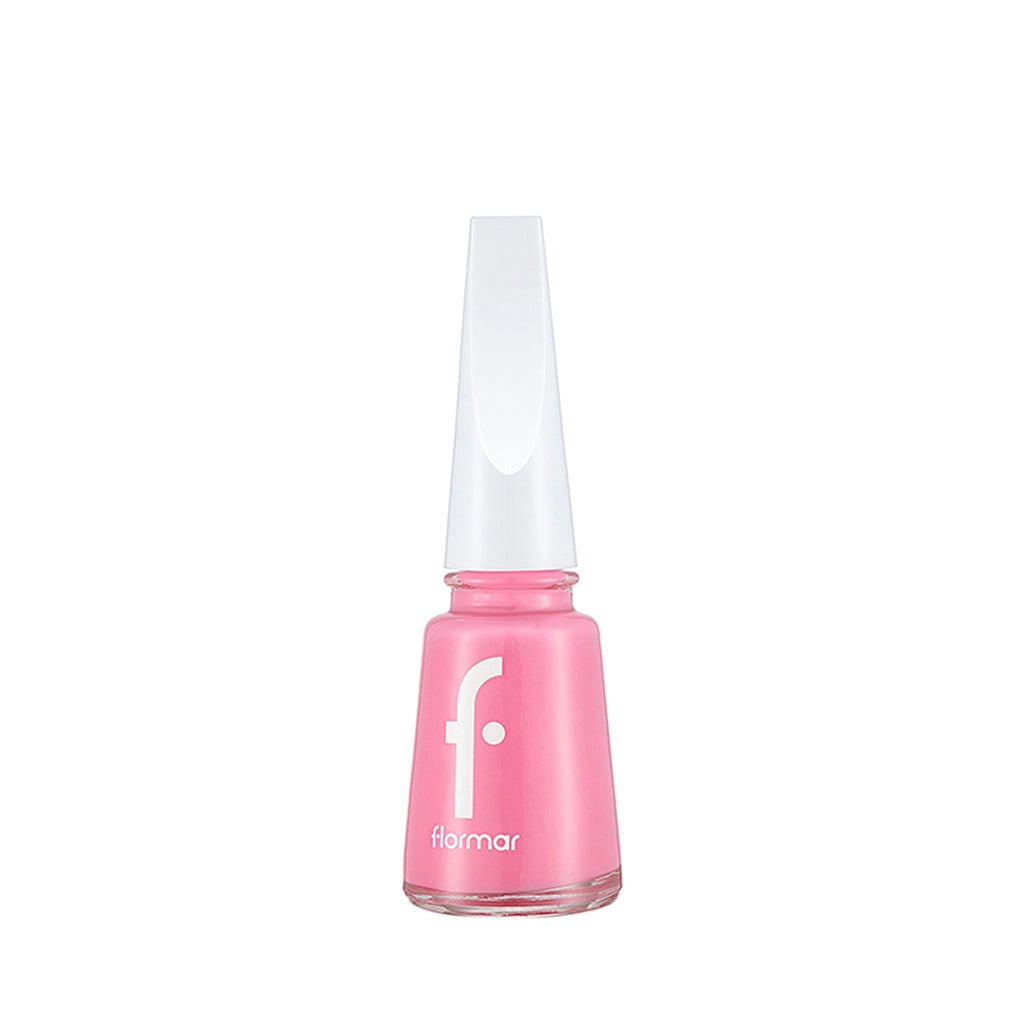 Flormar Nail Enamel Intensely Pigmented Nail Polish 555 Pink Flare
