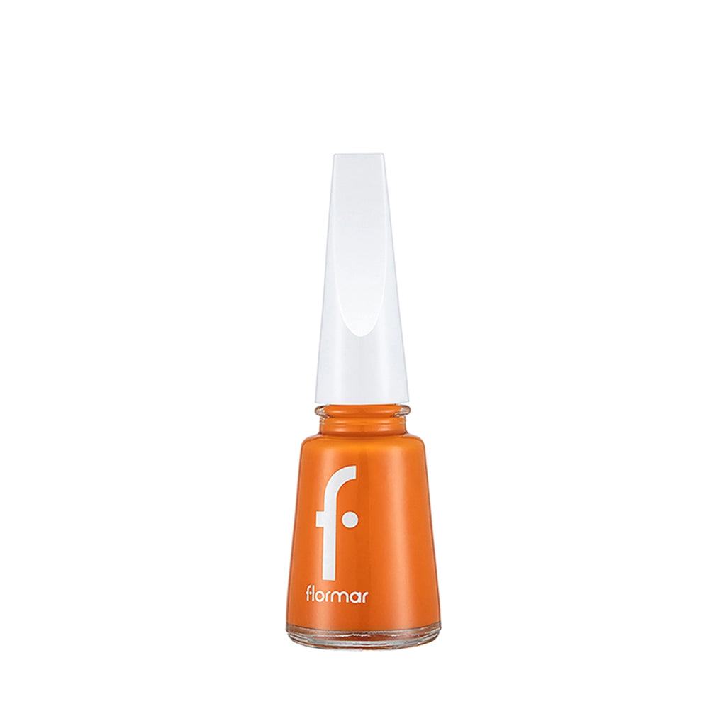 Flormar Nail Enamel Intensely Pigmented Nail Polish 556 Sweet Mandarin