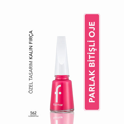 Flormar Nail Enamel Intensely Pigmented Nail Polish 510 Agate