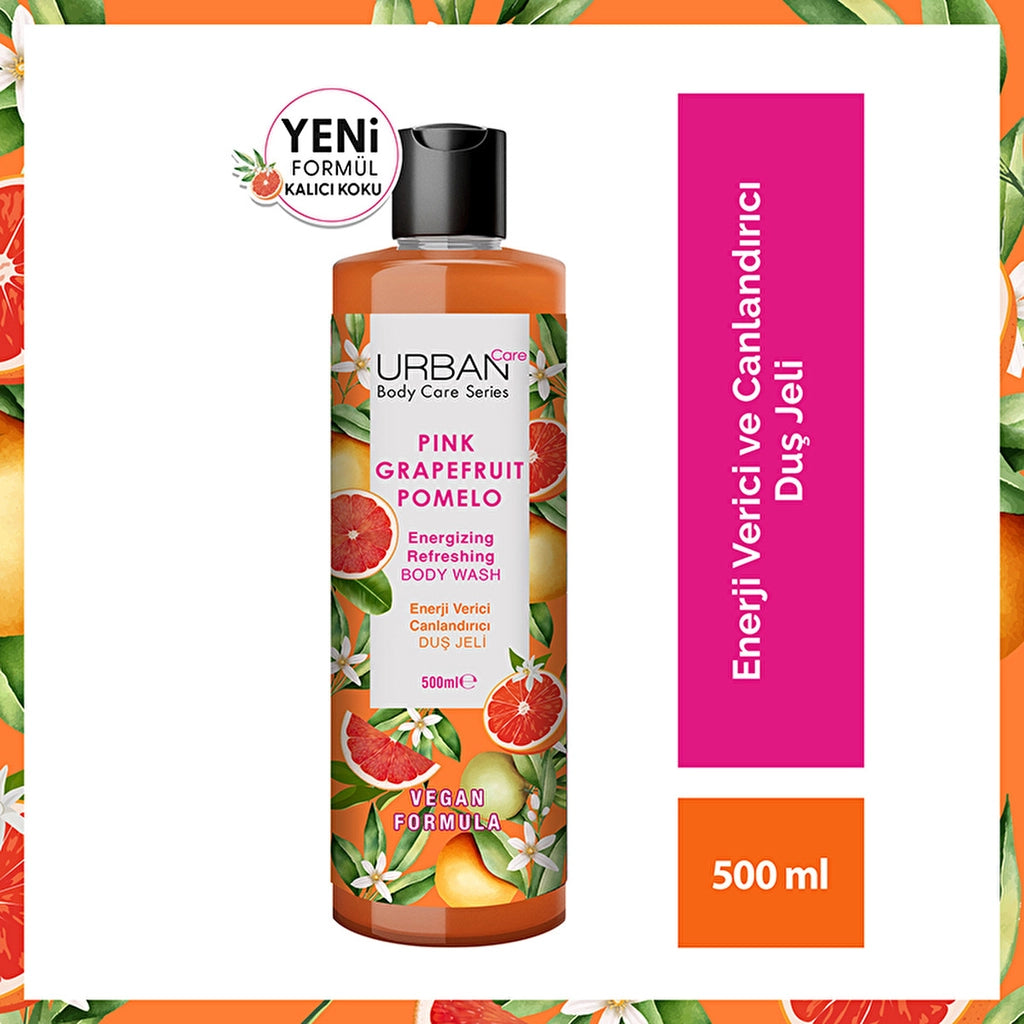 Urban Care Pink Grapefruit &amp; Pomelo Revitalizing and Moisturizing Shower Gel 500 ml