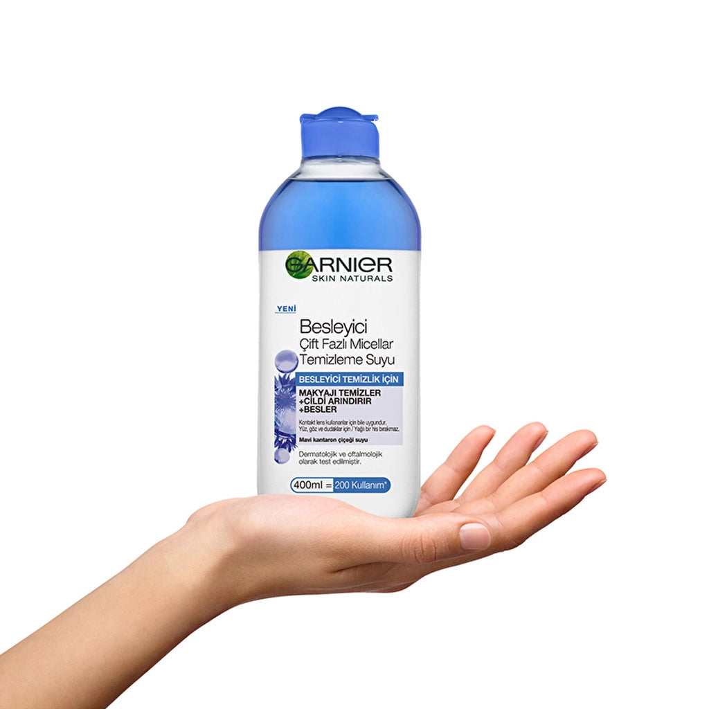 Garnier Nourishing Dual Phase Micellar Cleansing Water 400 ml