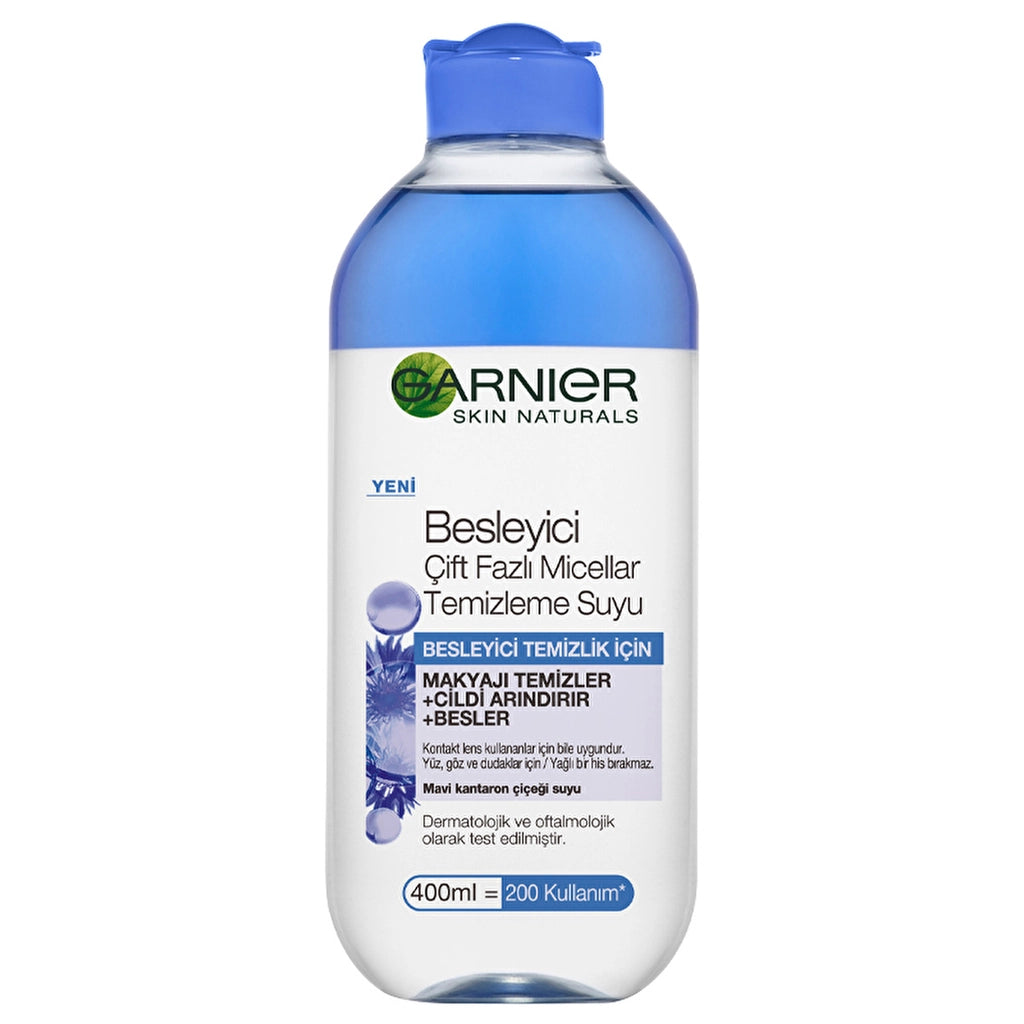 Garnier Nourishing Dual Phase Micellar Cleansing Water 400 ml
