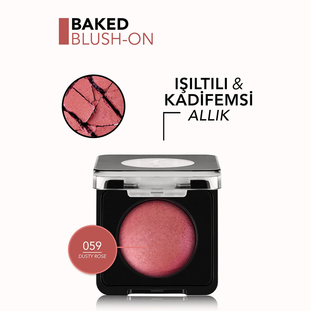 Flormar Baked Blush-On Blush 059 Dusty Rose