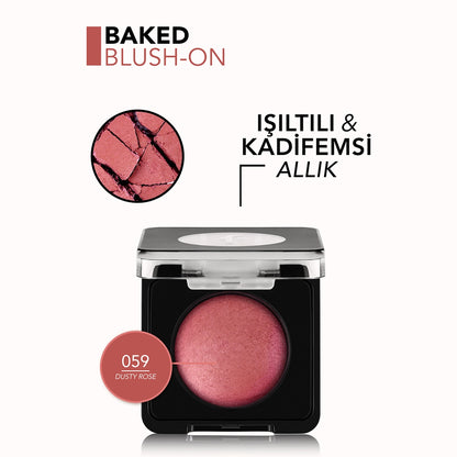 Flormar Baked Blush-On Blush 059 Dusty Rose