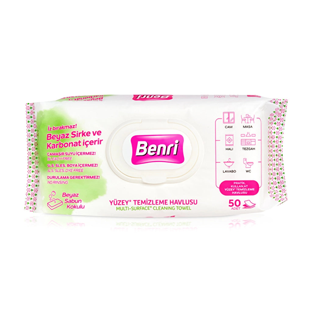 Benri Surface Cleaning Towel 50pcs