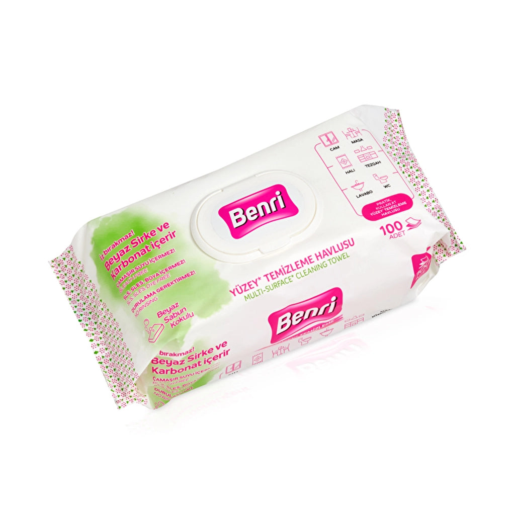 Benri Surface Cleaning Towels 100pcs