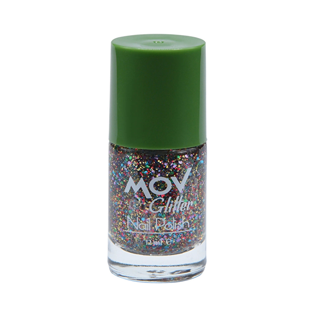 Mov Glitter Nail Polish No:02