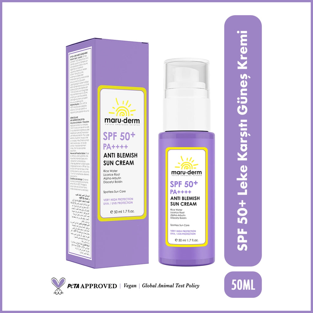 Maruderm 50+SPF Anti-Blemish Facial Sunscreen 50 ml
