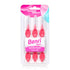 Benri Dent Interface Brush Pink 0.40 mm 6 Pieces