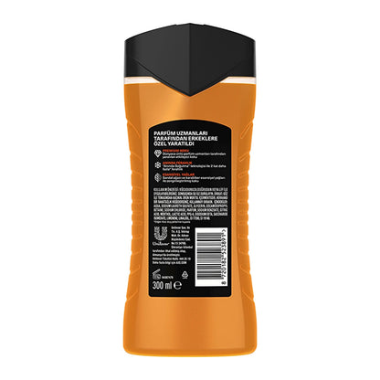 Axe Premium Collection Shower Gel Copper Santal 3 in 1 Body Hair Face 300 ml
