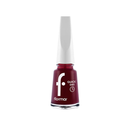 Flormar Quick Dry Intense Pigmented Nail Polish 022 Velvet
