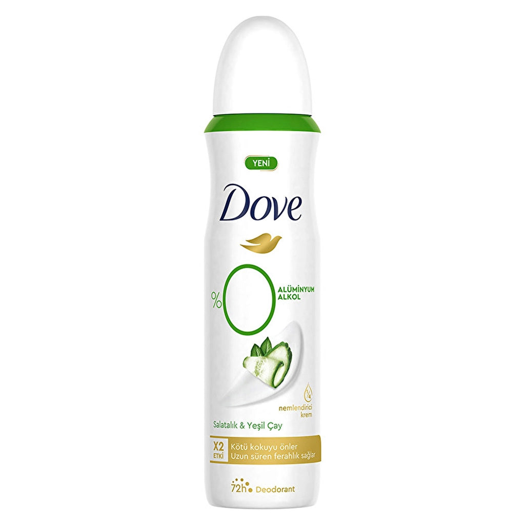 Dove 0% Aluminum Cucumber &amp; Green Tea Women&