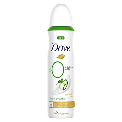 Dove 0% Aluminum Cucumber &amp; Green Tea Women&