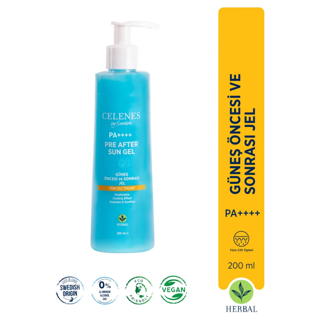 Celenes Herbal After Sun Moisturizing &amp; Refreshing Gel 200 ml