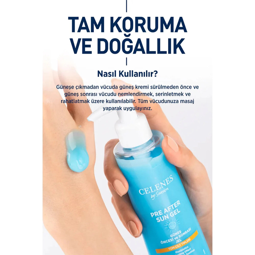 Celenes Herbal After Sun Moisturizing &amp; Refreshing Gel 200 ml