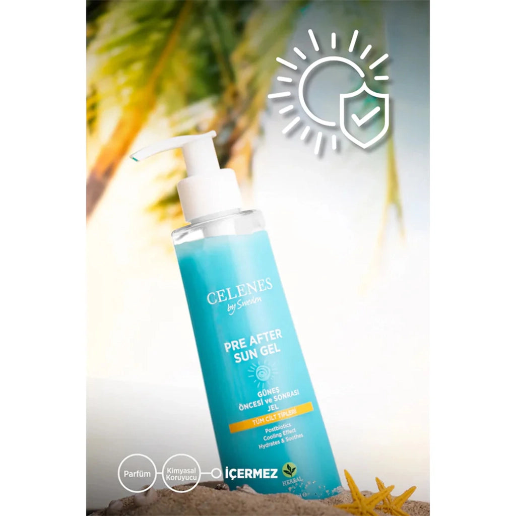 Celenes Herbal After Sun Moisturizing &amp; Refreshing Gel 200 ml