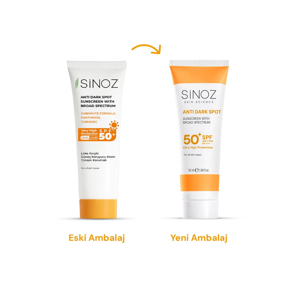 Sinoz SPF50+ Anti-Blemish Face Sunscreen 50 ml