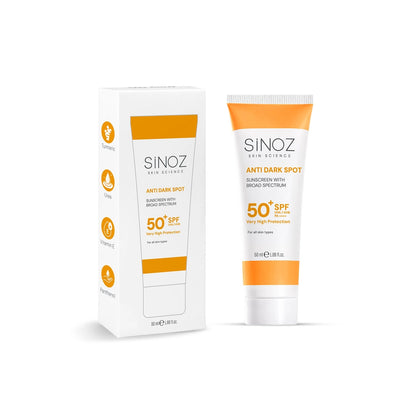 Sinoz SPF50+ Anti-Blemish Face Sunscreen 50 ml