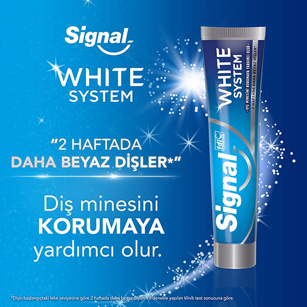 Signal White System Toothpaste 75 ml + White Now Original 75 ml