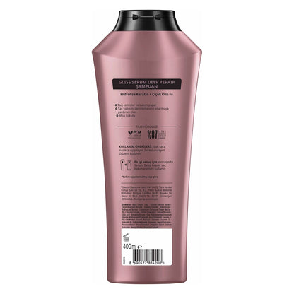 Gliss Serum Deep Repair Shampoo 400 ml