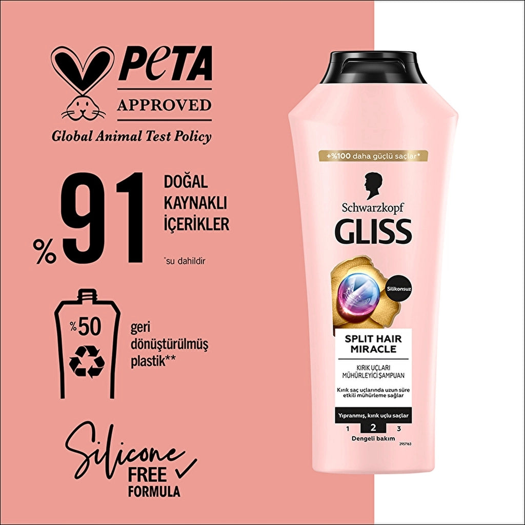 Gliss Split Hair Miracle Shampoo 400 ml