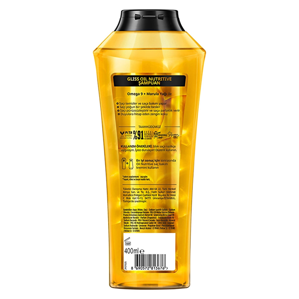 Gliss Oil Nutritive Shampoo 400 ml