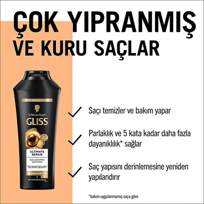 Gliss Ultimate Repair Shampoo 400 ml