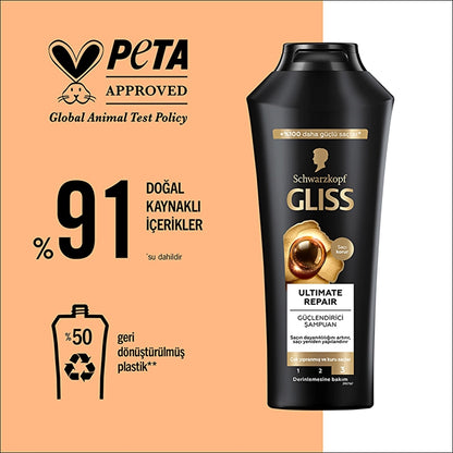 Gliss Ultimate Repair Shampoo 400 ml