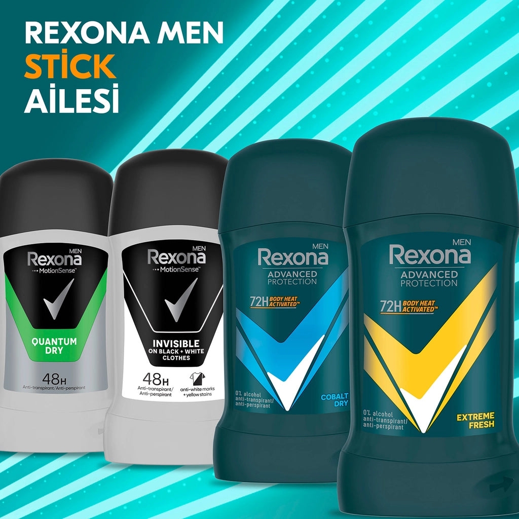 Rexona Men Male Stick Deodorant Cobalt Dry 50 ml