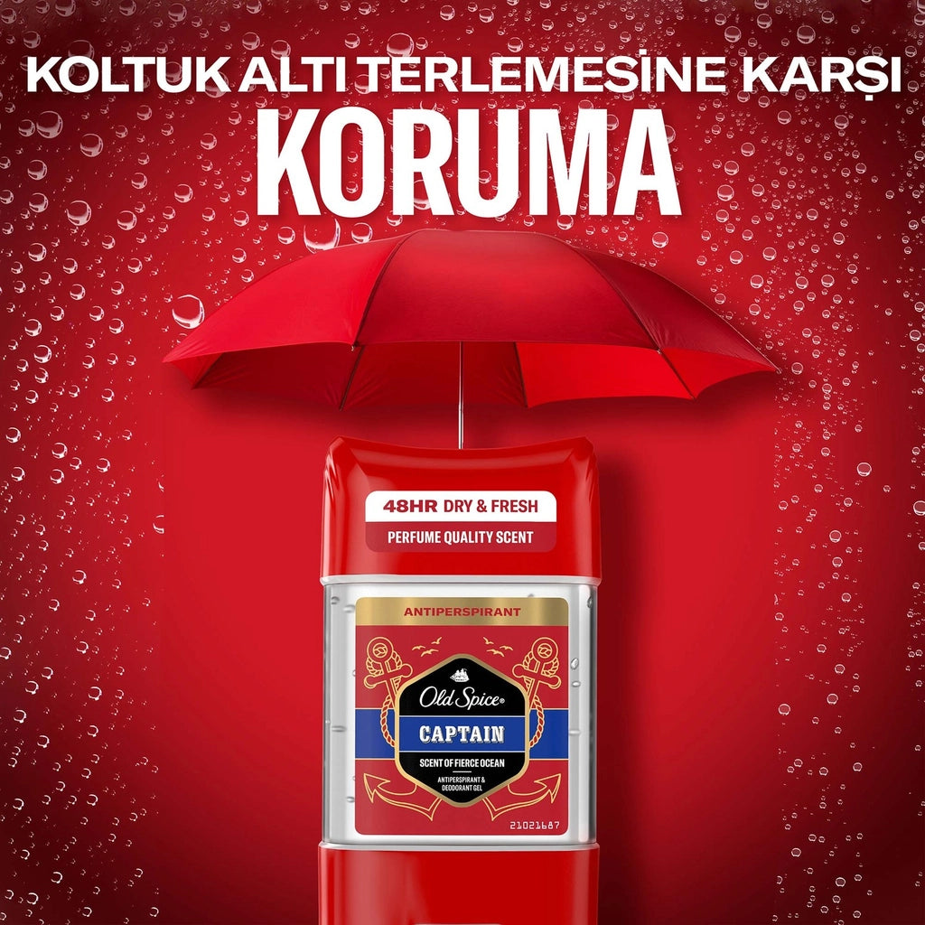 Old Spice Clear Gel Captain Men&