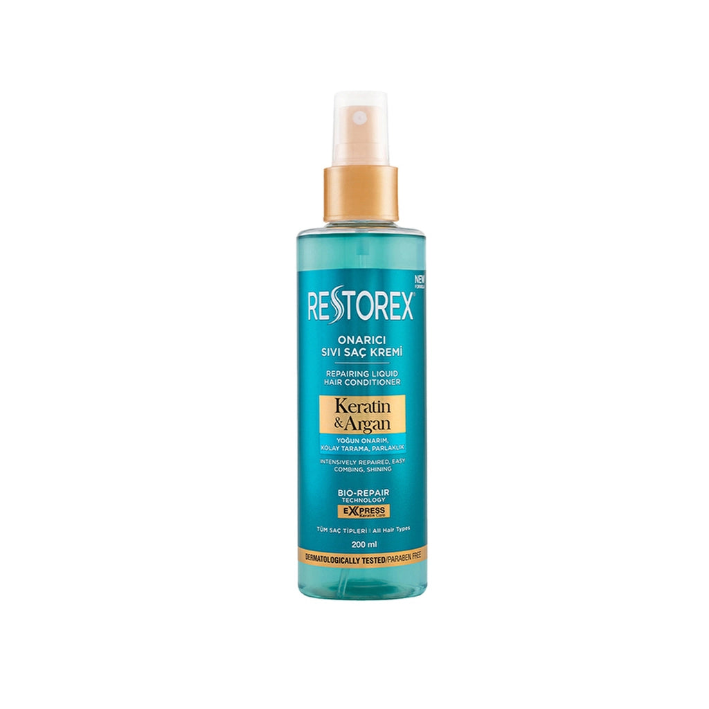 Restorex Keratin &amp; Argan Repair Liquid Hair Care Cream 200 ml