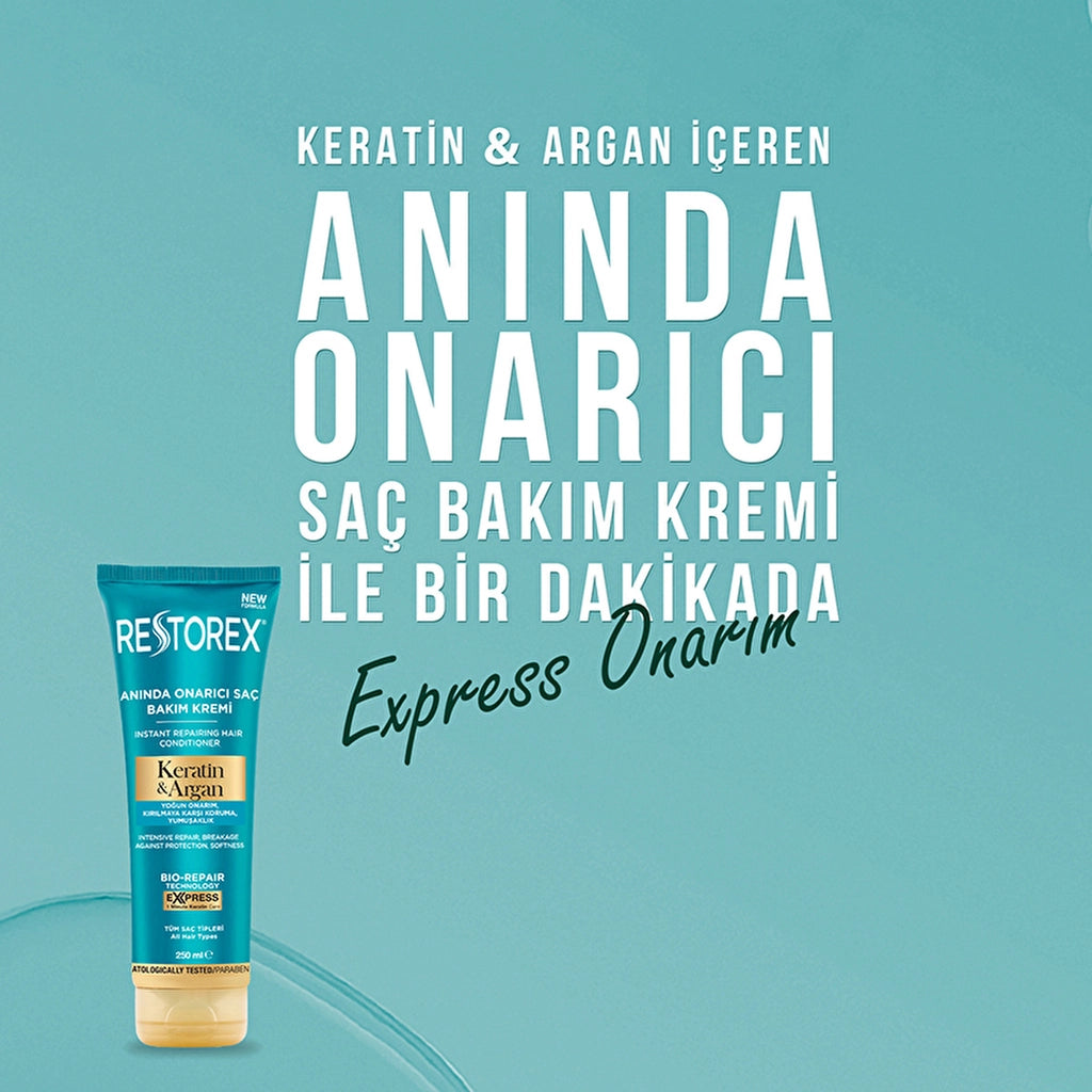 Restorex Keratin &amp; Argan Repair Hair Care Cream 250 ml