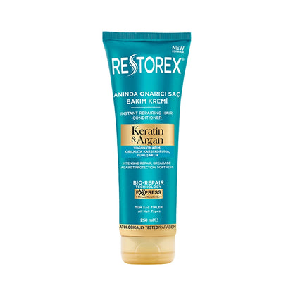 Restorex Keratin &amp; Argan Repair Hair Care Cream 250 ml
